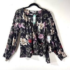 Collective Concepts Ciana True Wrap Blouse NWT